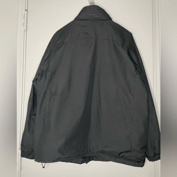 Men's Black Izod Perform X Coat Size Large. - Picture 6 of 15